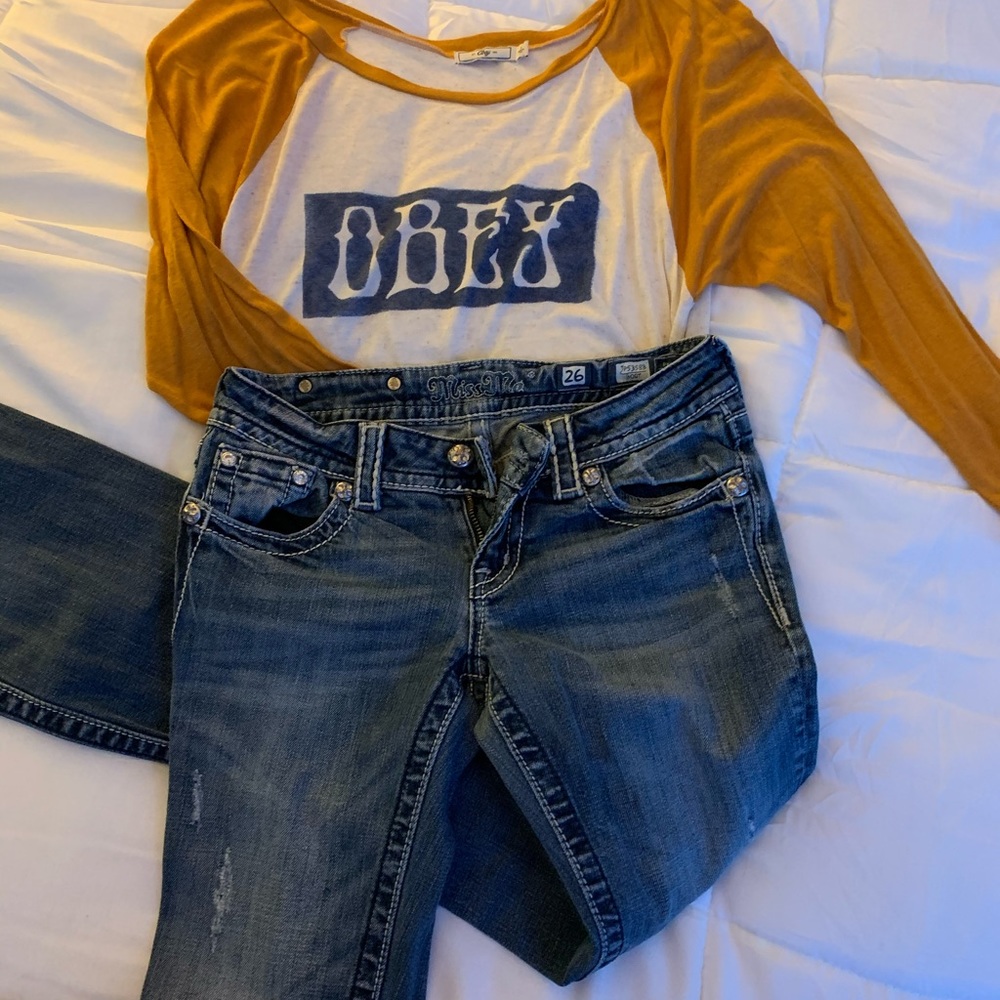 BOOT CUT MISS ME JEANS